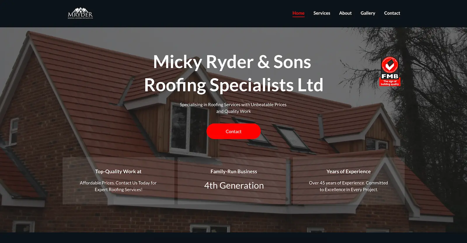 M Ryder & Sons Roofing Specialists