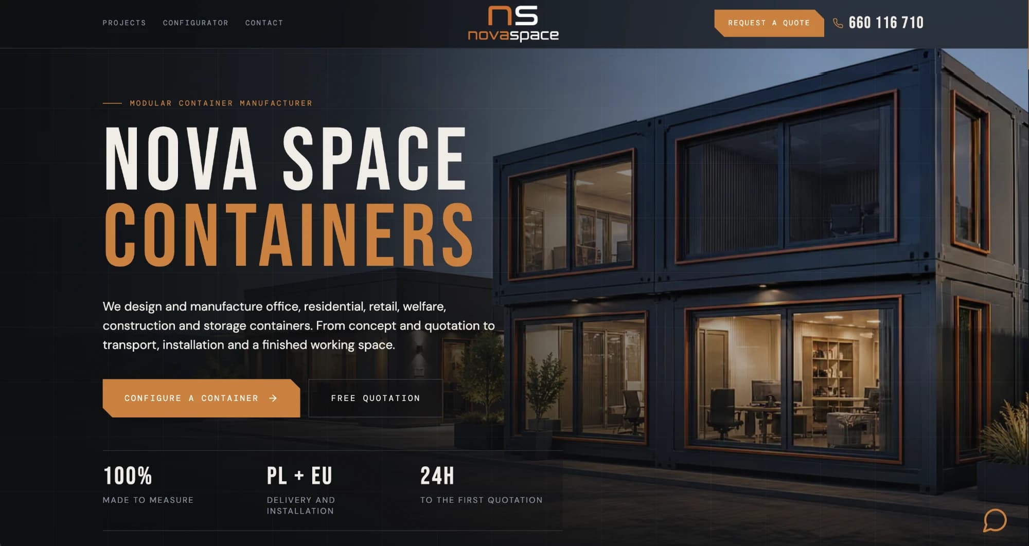 Nova Space website